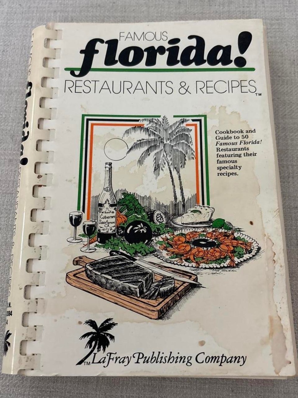 Famous Florida! Restaurants & Recipes Cookbook - White